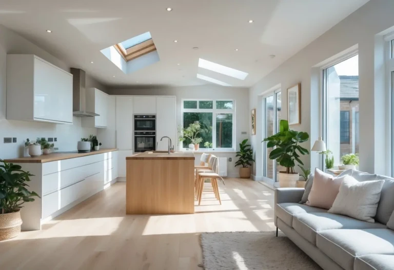 Open Plan Kitchen Living Room UK: Design Guide, Layout Tips and Planning Permission Considerations