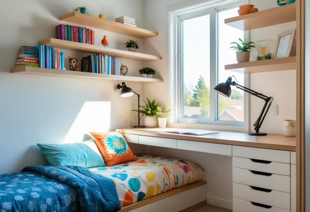 6 Small Bedroom Ideas for Teens: Space-Saving Design Tips and Stylish ...