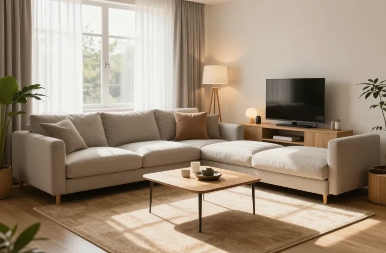 Small Living Room Layout with Sectional: Cozy Mastery