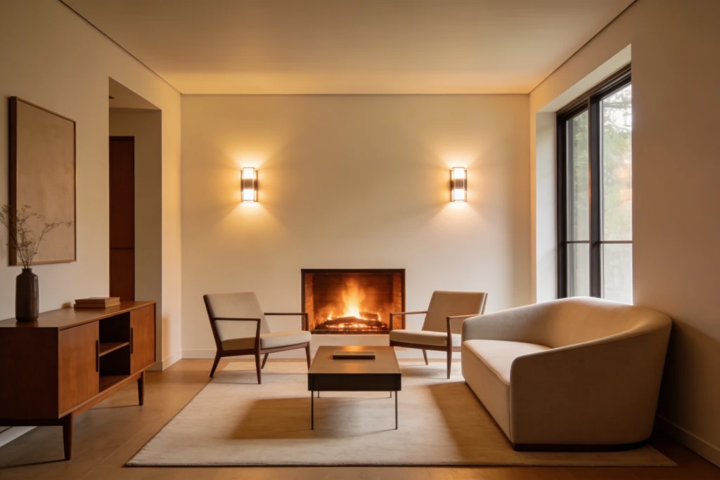 Small Living Room Layout with Fireplace: Cozy and Chic