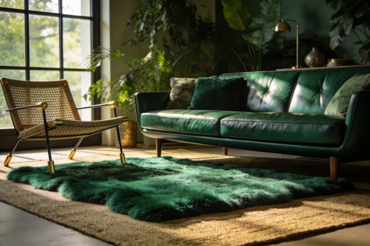 9 Green Rug Living Room: Green Rug Magic for Your Space Secrets for Style