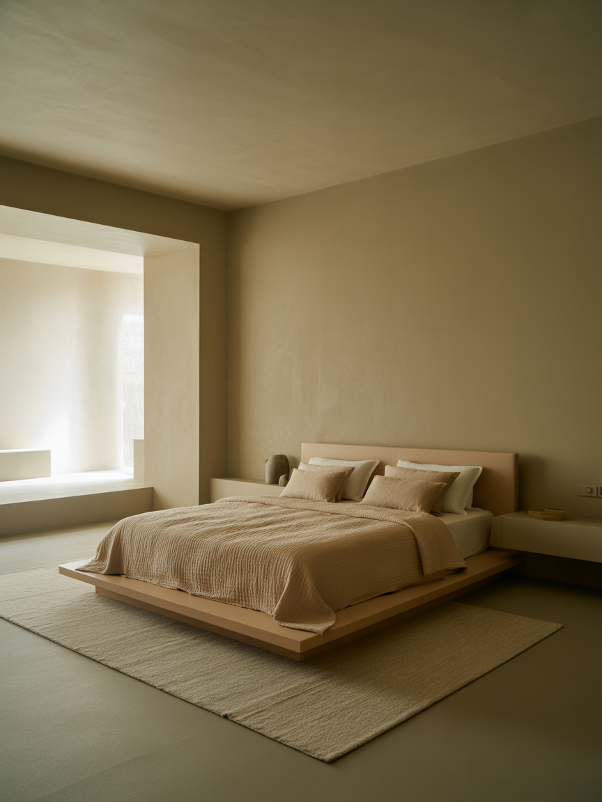 1. Modern Minimalist With Warm Neutrals