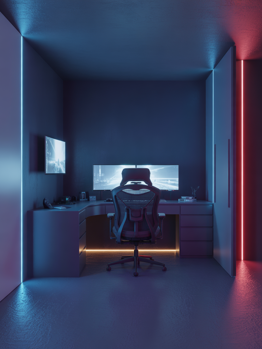 4. Modern Gamer-Tech Haven