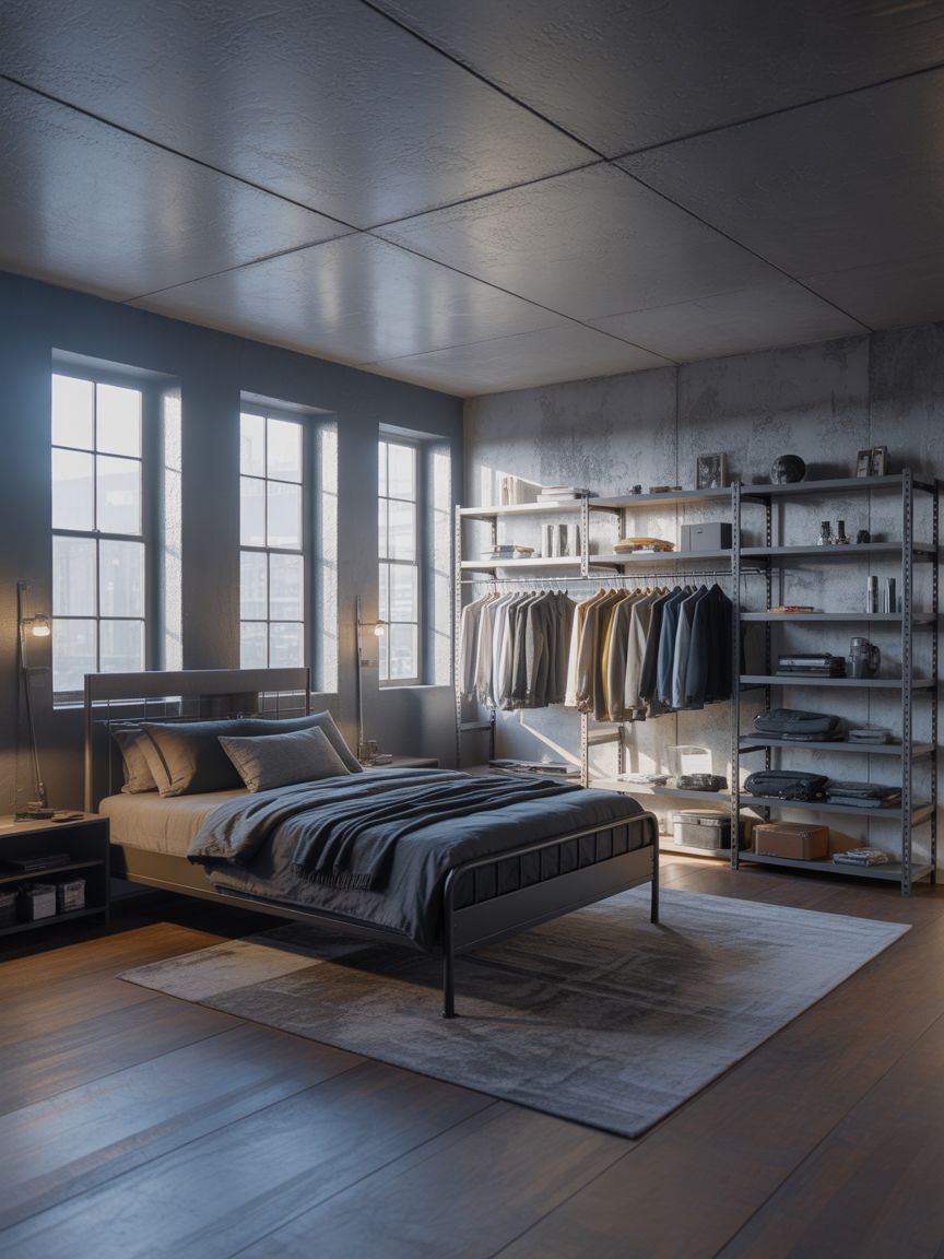 5. Sporty Urban Loft Vibe