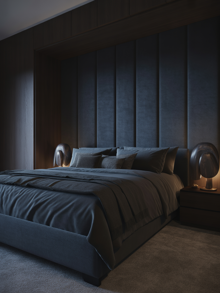 12. Moody Luxe With Velvet Accents