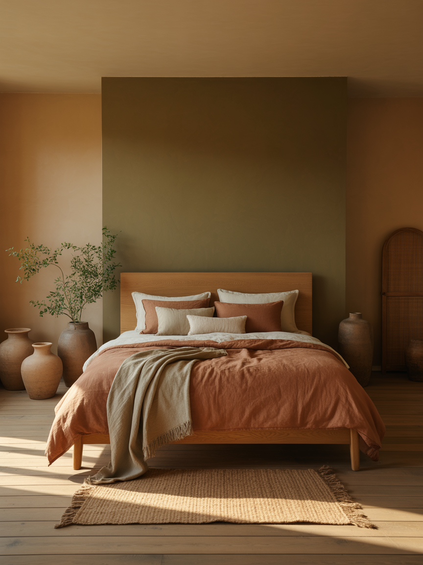 3. Warm Earth-Toned Sanctuary
