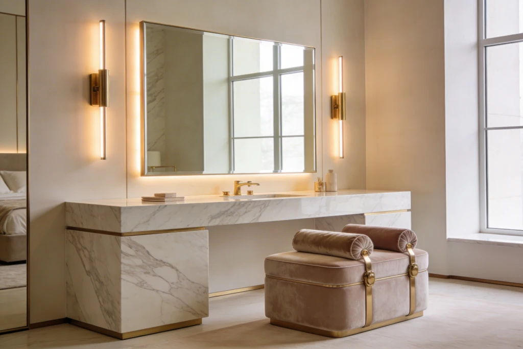 8 Vanity Ideas Bedroom Modern Luxury: Luxe Makeover Moments