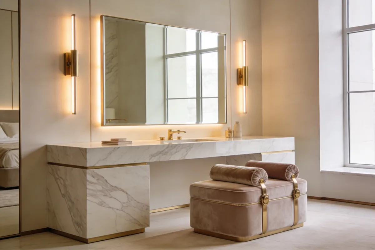 8 Vanity Ideas Bedroom Modern Luxury: Luxe Makeover Moments