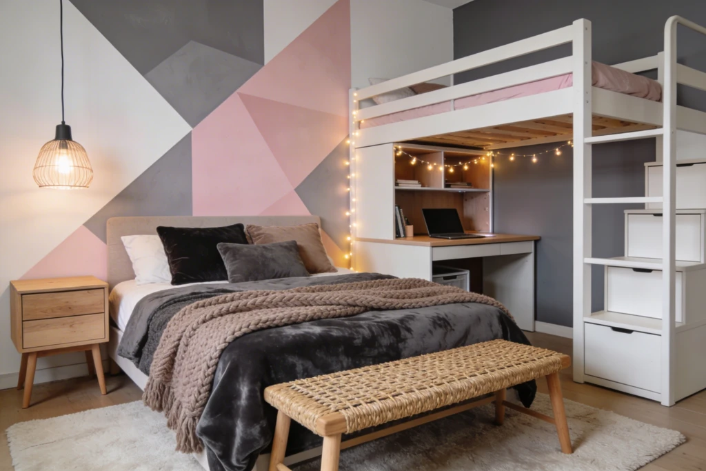 9 Teen Bedroom Ideas for Girls & Boys That Aren’T Basic: Bold & Cozy