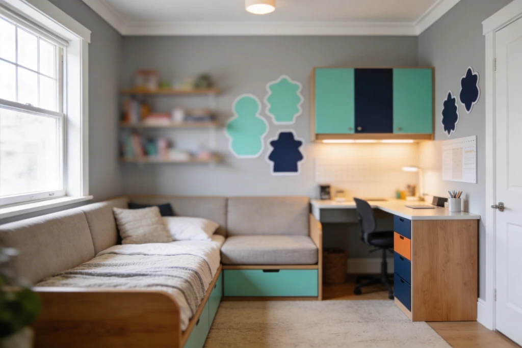 7 Teen Bedroom Ideas That Grow with Them: Adaptable Rooms