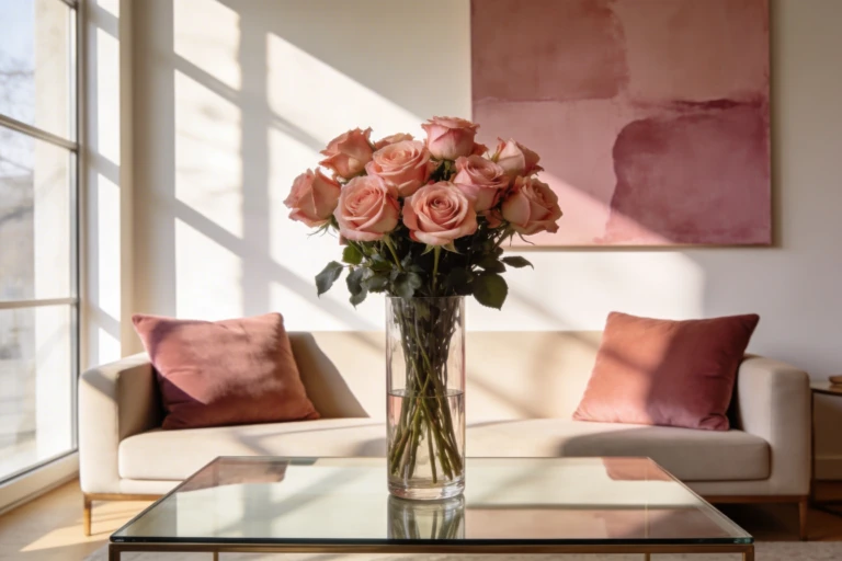 6 Elegant Living Room Decor with Roses: Timeless Charm