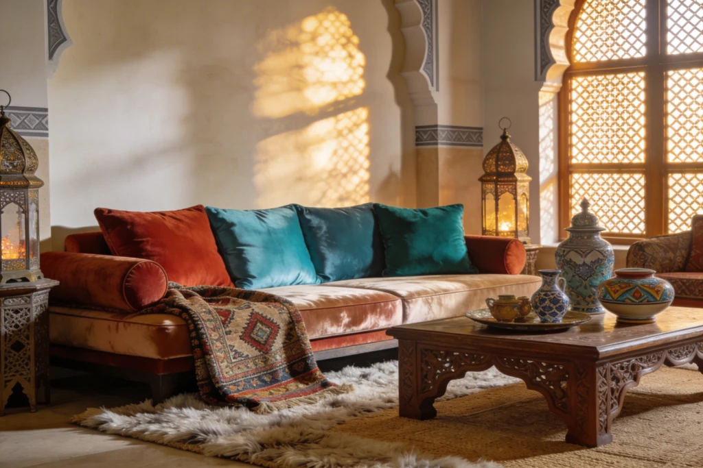 8 Elegant Moroccan Living Room Decor: Luxe Ideas for Wow-Worthy Spaces