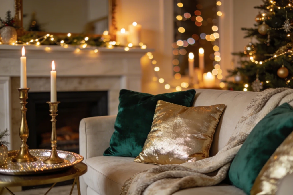 8 Elegant Christmas Living Room Decor: Luxe & Cozy Ideas