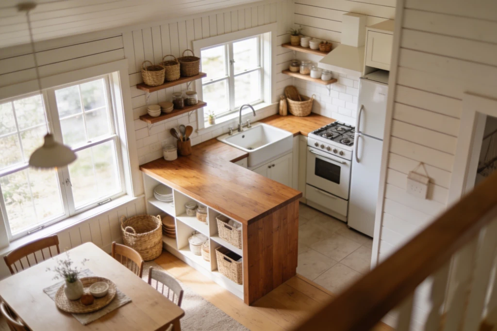 Small Farmhouse Kitchen Layout Secrets for Cozy, Efficient Space