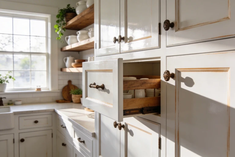 6 Small White Farmhouse Kitchen: Bright, Cozy & Simple Makeover