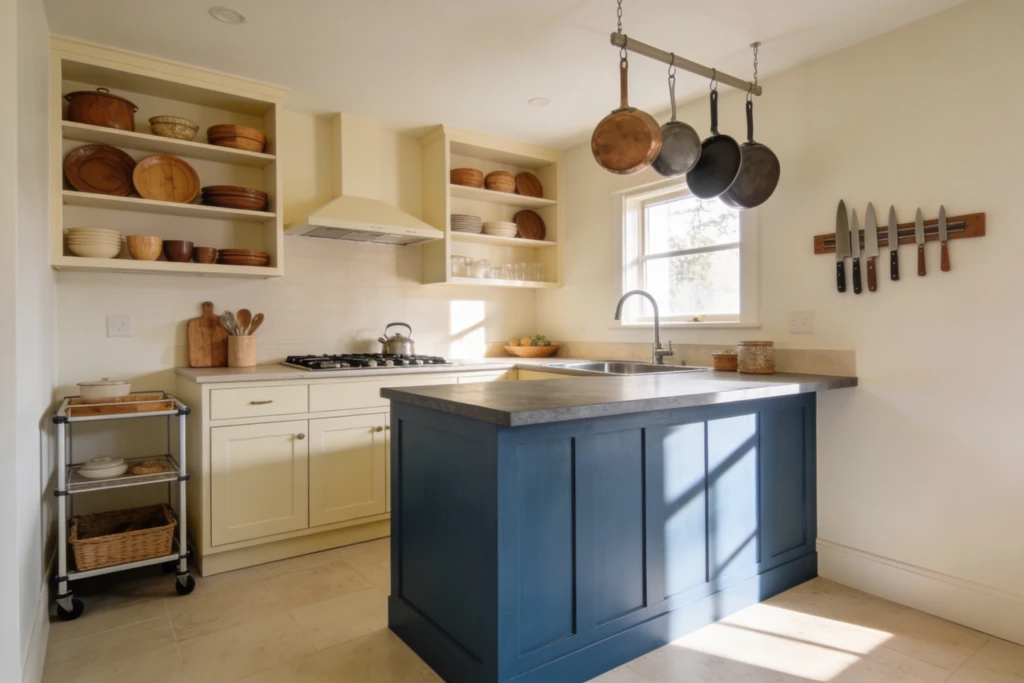 Cozy Kitchen Design Small Farmhouse Wins Ambience