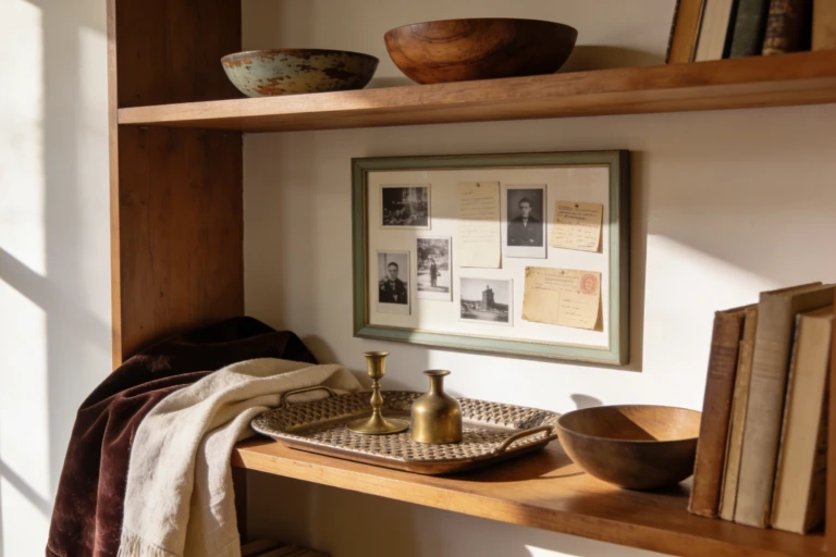 9 Vintage Shelf Styling: Tiny, Big Charm Unlocked