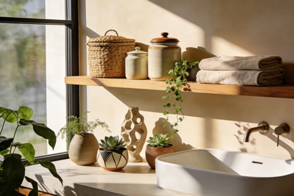 8 Bathroom Shelf Styling Ideas for a Chic Vibe