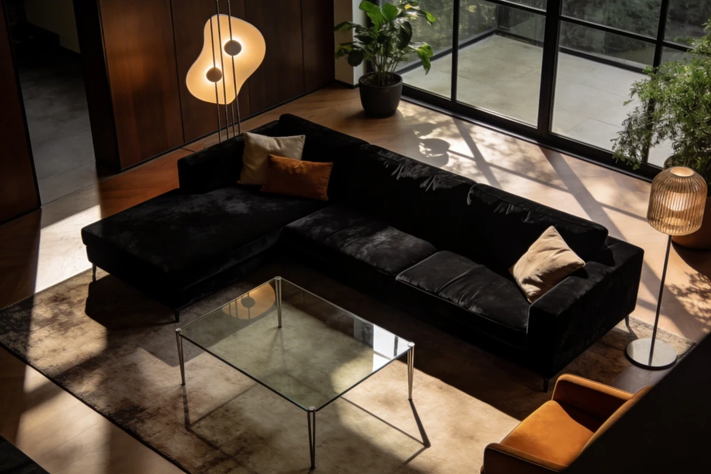 6 Living Room Inspiration Black Couch: Chic Ideas for Your Space