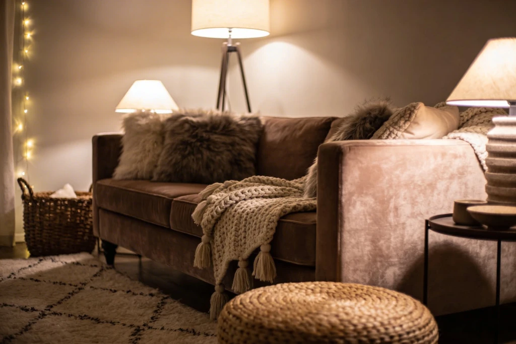 7 Living Room Inspiration Cozy: Cozy Room Glow