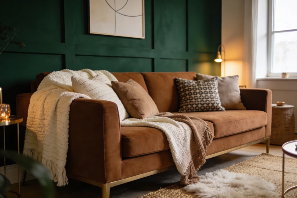 9 Living Room Inspiration Brown Couch: Cozy Glow-Ups