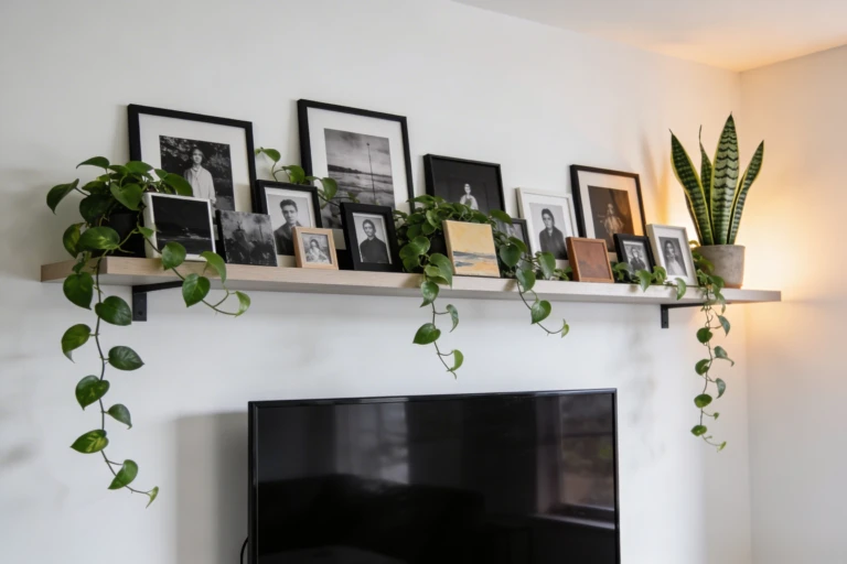 Elevate Your Space with 8 Floating Tv Shelf Decor