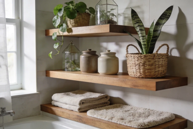 8 Floating Shelf Decor Bathroom Hacks for a Spa-Like Bath