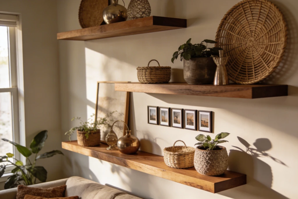 6 Floating Shelf Decor Living Room Ideas That Wow
