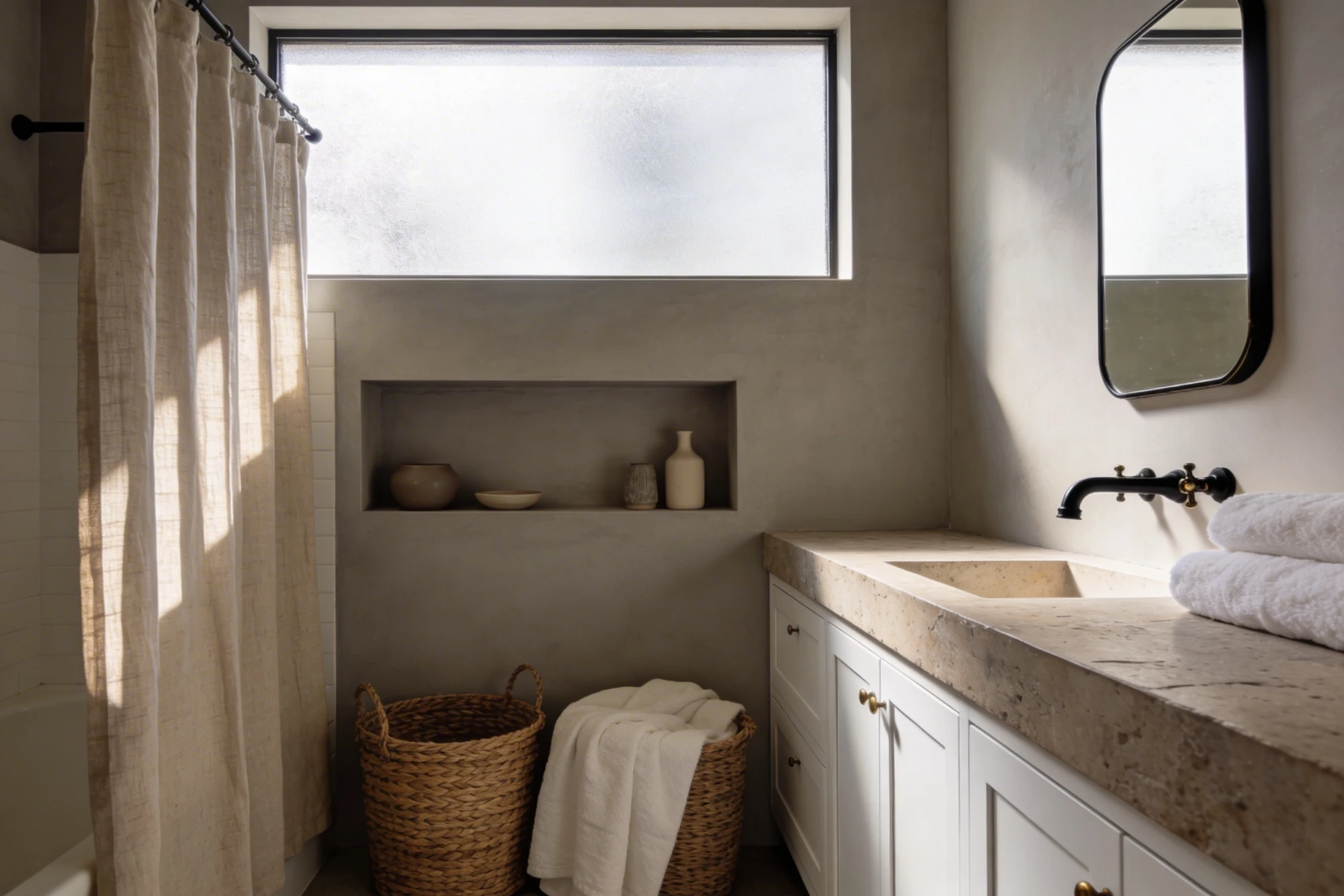 9 Neutral Bathroom Ideas for Timeless Serenity