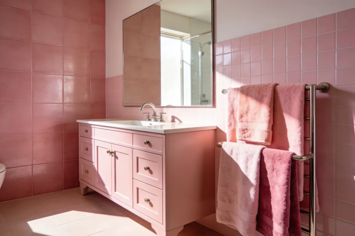 15 Pink Bathroom Ideas You Can’T Miss