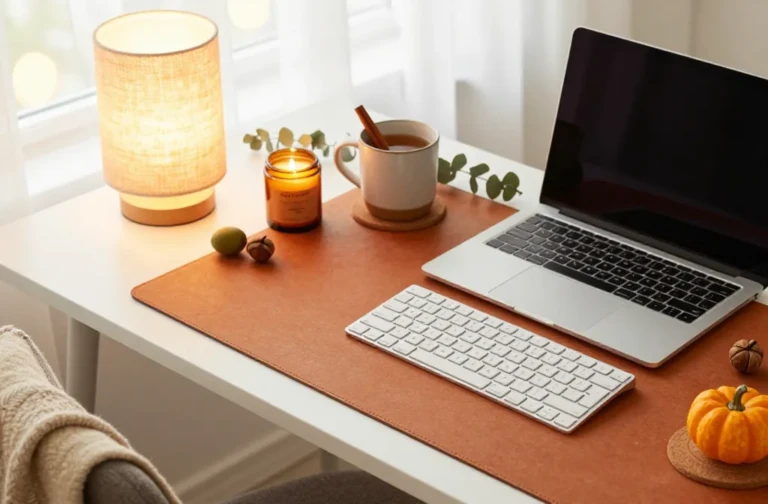 15 Fall Desk Decor Ideas to Cozy Up Your Workspace