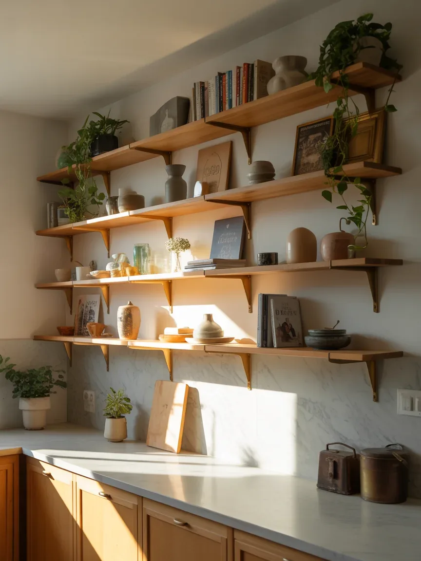 15 Floating Kitchen Shelves That Elevate Your Space (Part 1: Styles 1–10)