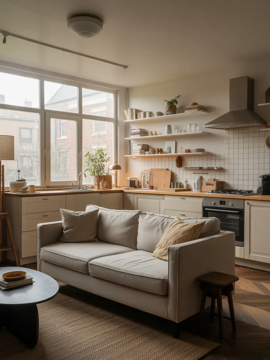 21 Small Open Plan Kitchen Living Room Layout Ideas That Work Beautifully