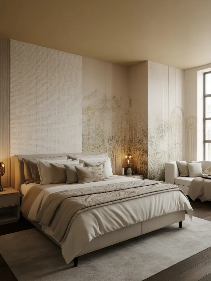 22 Bedroom Wallpaper Design Ideas for a Modern and Elegant Look You'll Love