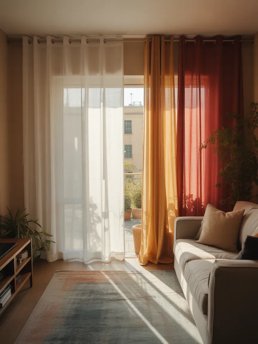 22 Best Living Room Curtain Ideas for Small Spaces, Apartments & Modern Homes