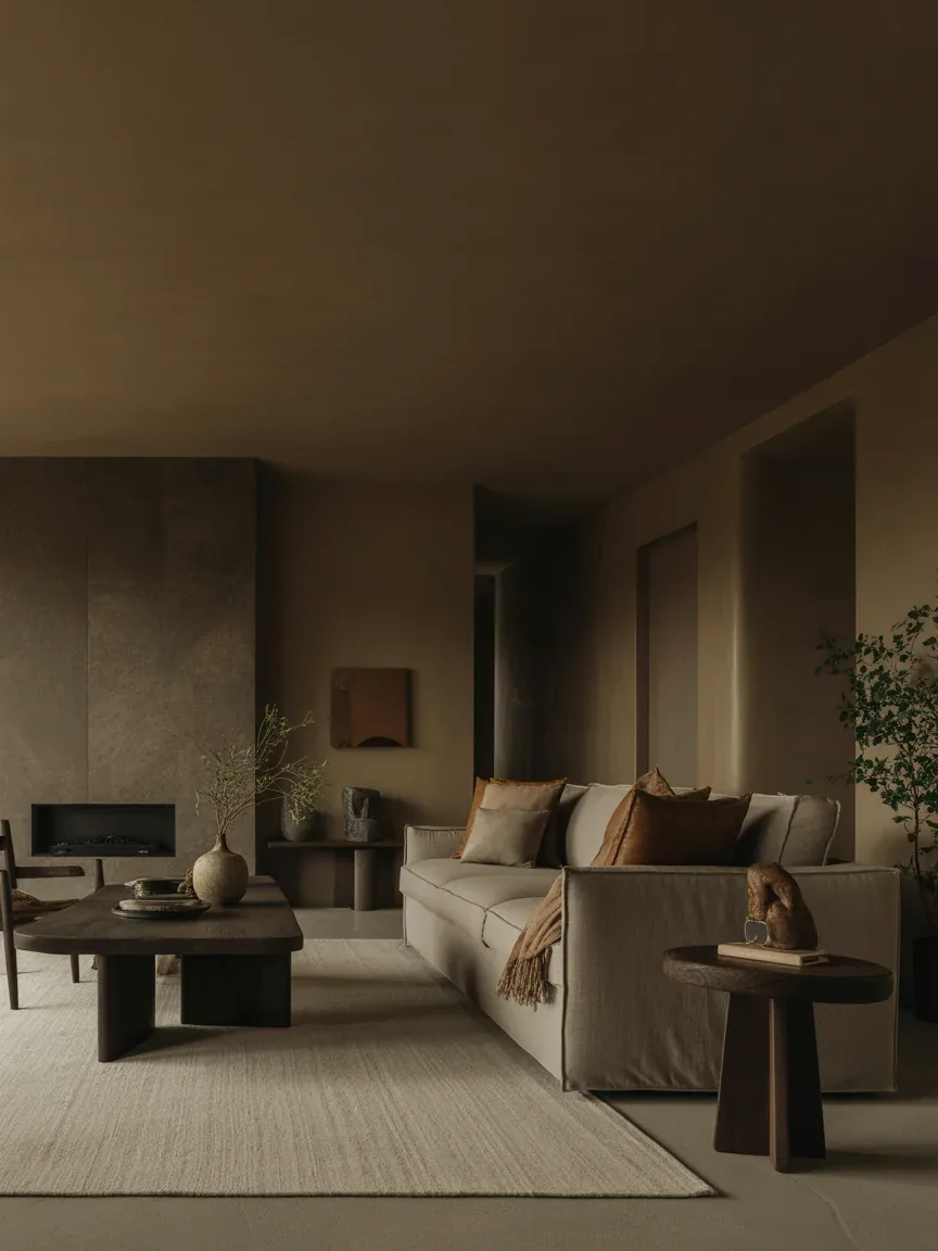 22 Moody Organic Modern Living Room Ideas That Feel Calm and Sophisticated