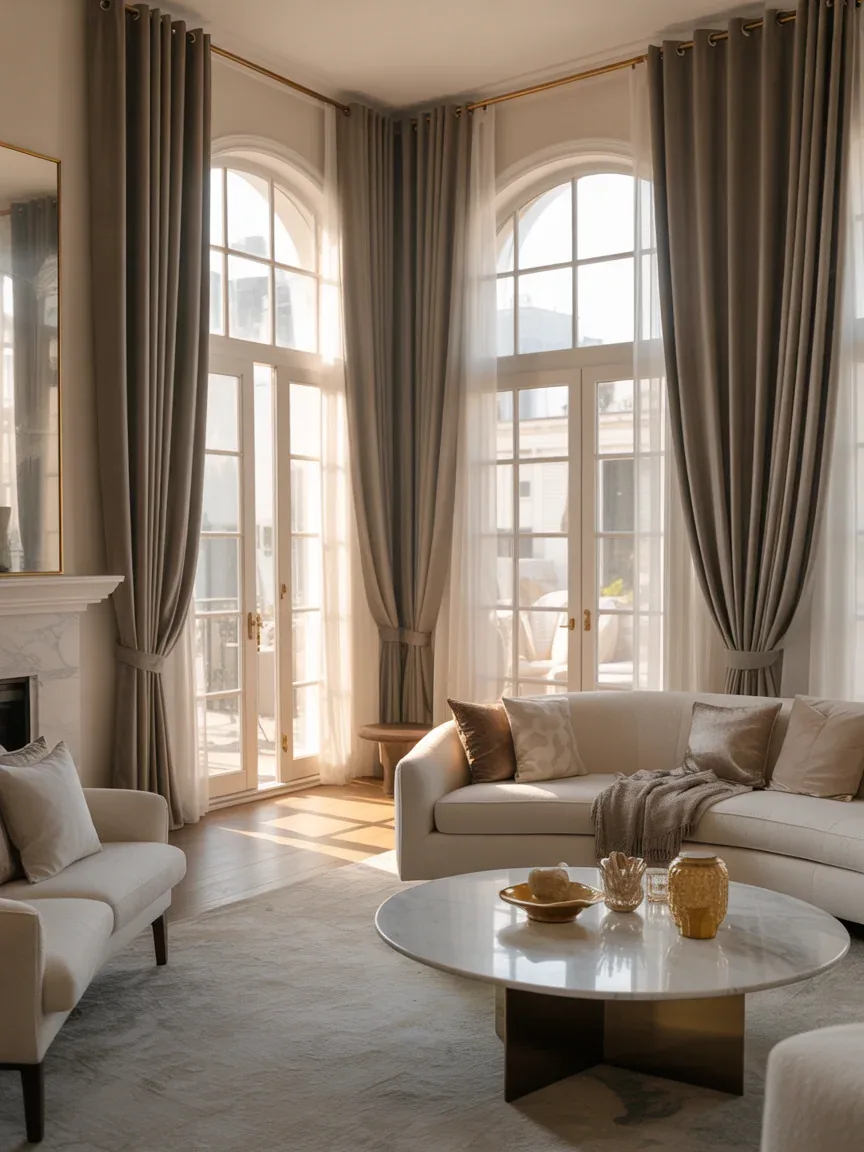 23 Living Room Curtain Ideas That Instantly Make the Space Feel Expensive