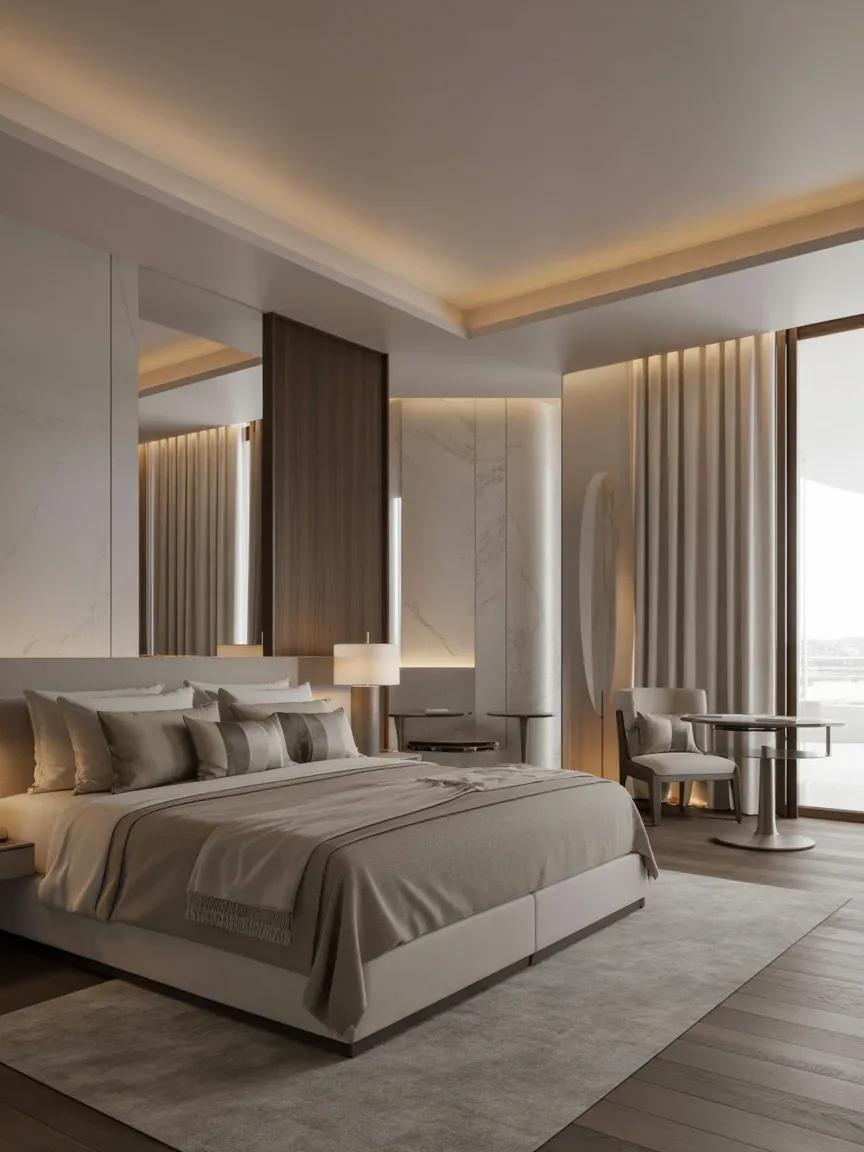 23 Modern Luxury Bedroom Ideas That Feel Like A 5-Star Hotel