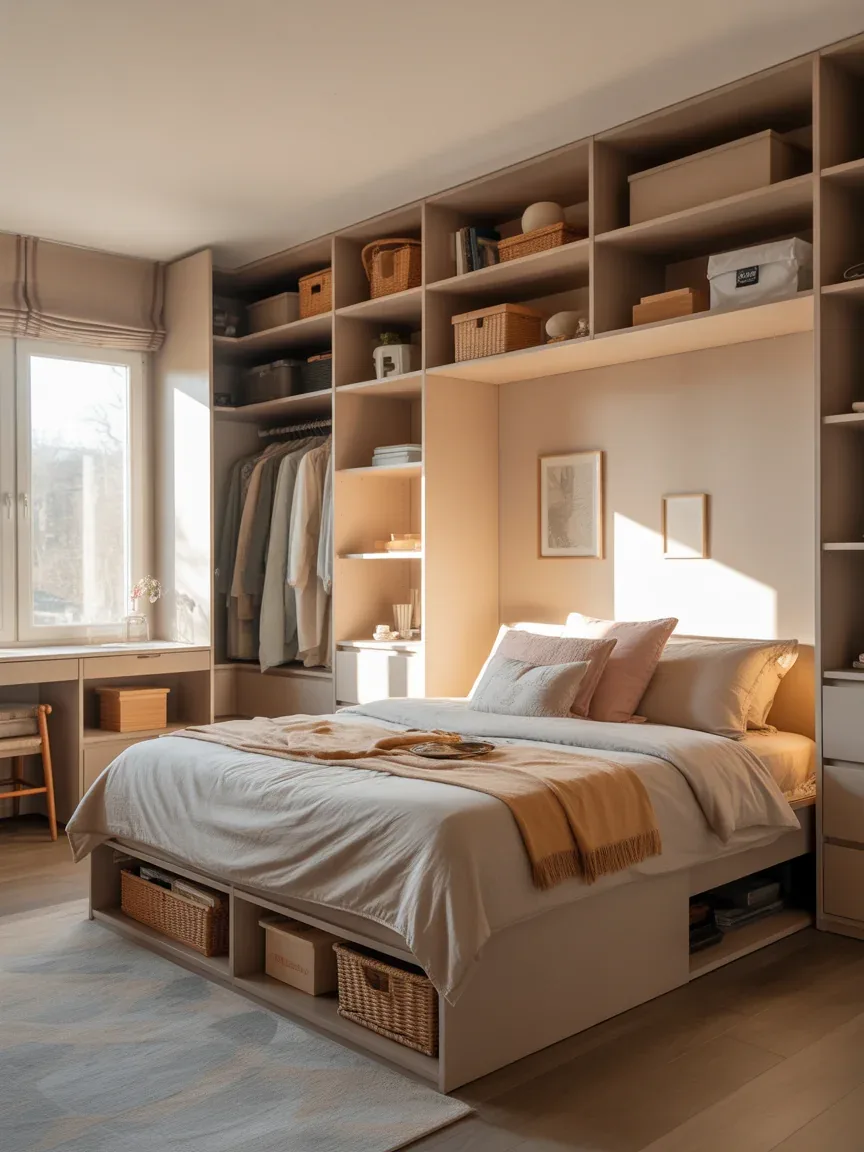 23 Organized Bedroom Ideas That Make Daily Life Easier (You’ll Actually Stick To)