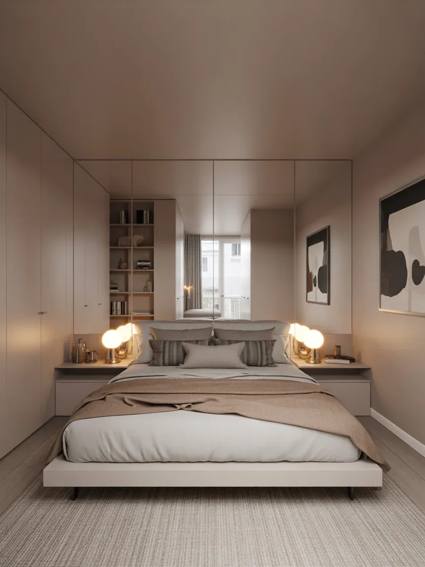 23 Very Small Bedroom Ideas for Couples That Maximize Space and Comfort