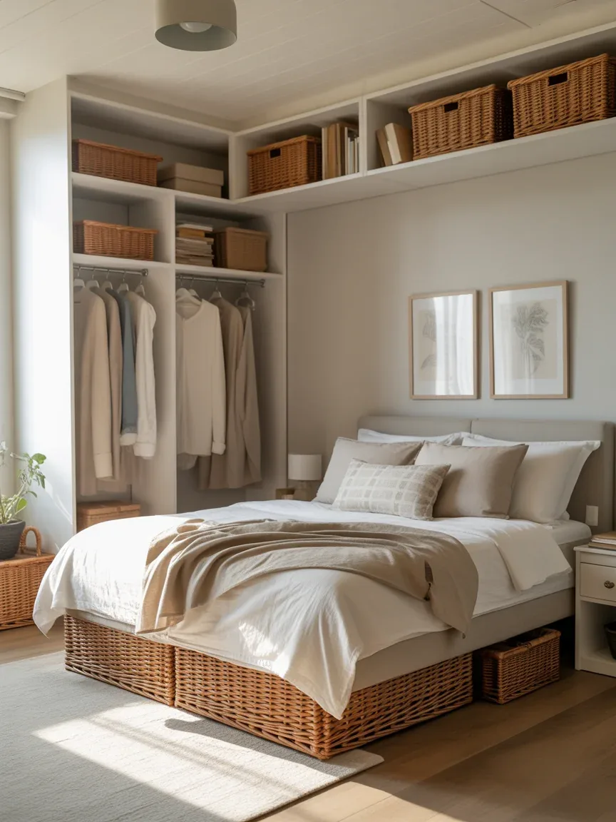 24 Bedroom Organization Ideas For A Clean And Stress-Free Space You'll Love