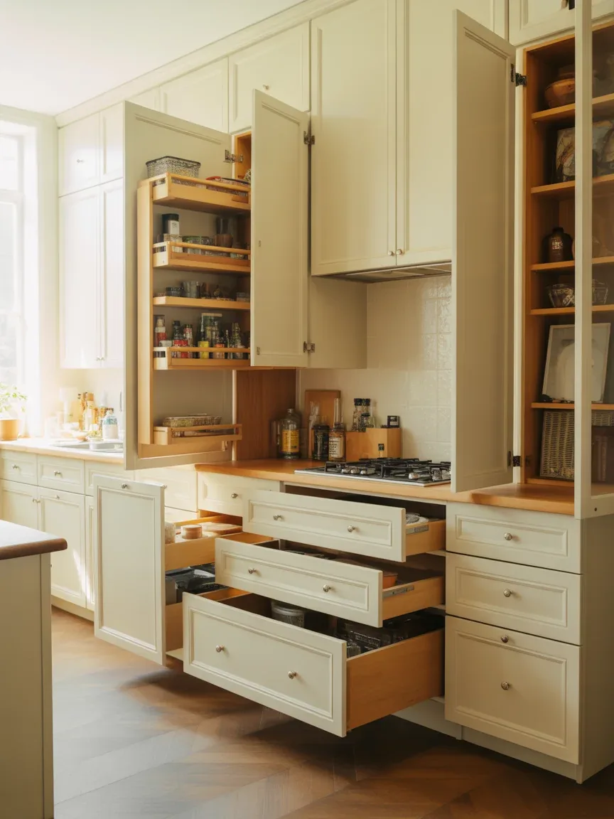 24 Kitchen Storage Ideas That Maximize Every Cabinet You’ll Actually Use