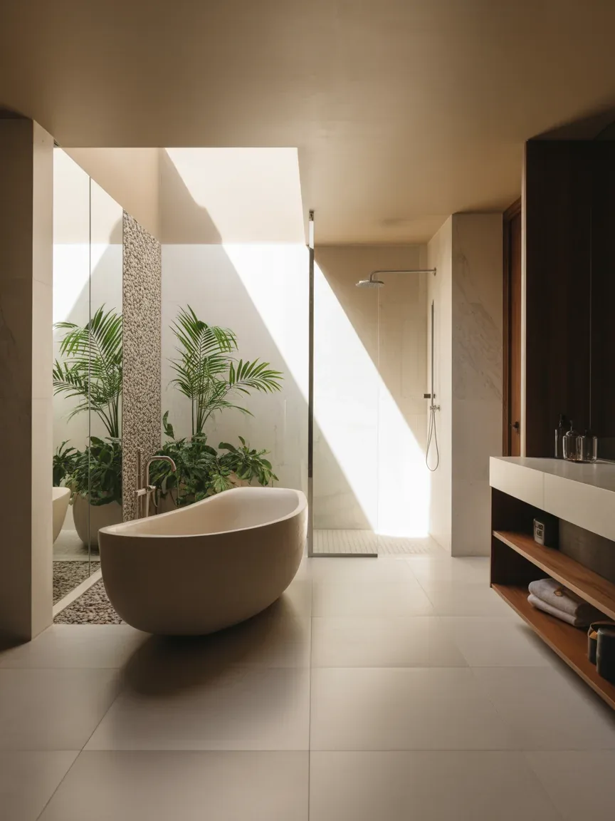 24 Modern Luxury Bathroom Ideas That Feel Elegant and Spa-Like