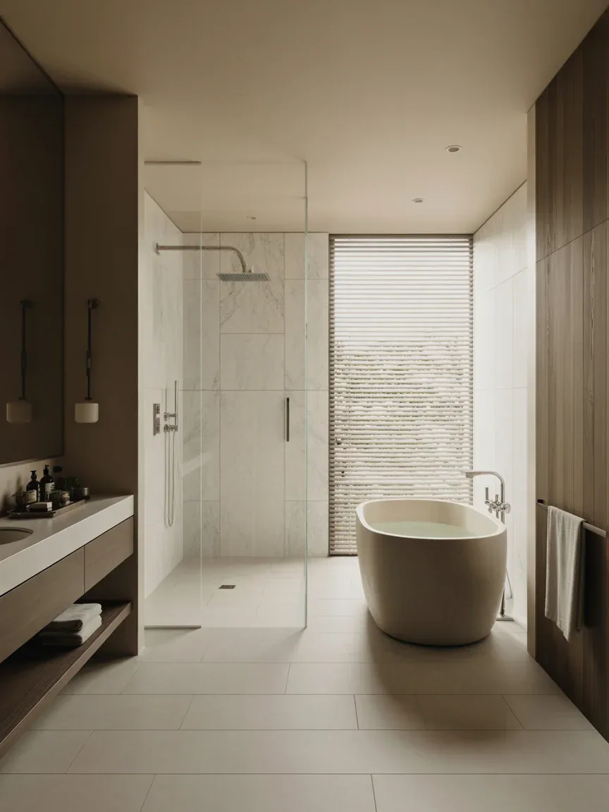24 Modern Luxury Bathroom Ideas That Feel Elegant and Spa-Like