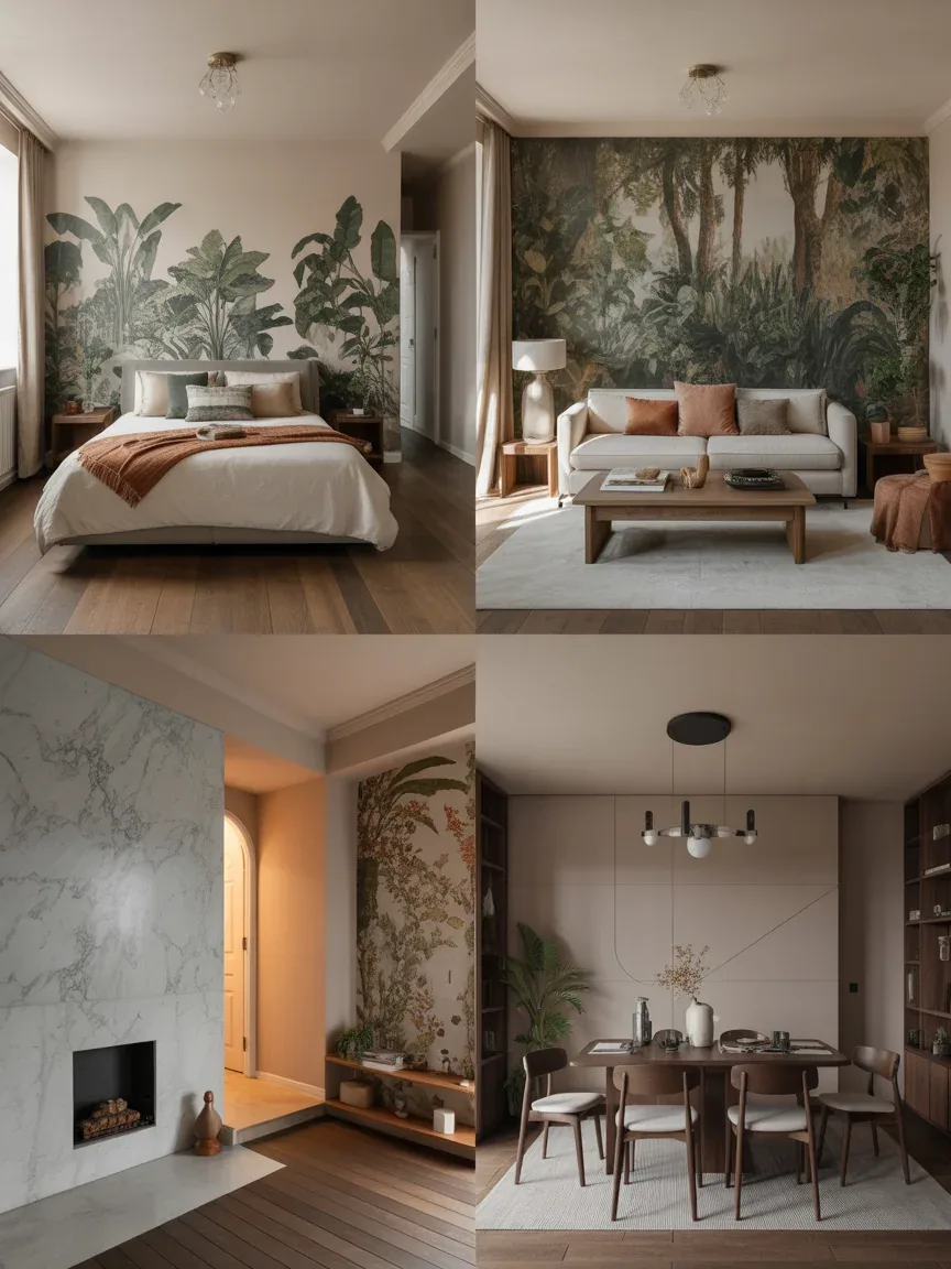 24 Peel And Stick Wall Murals That Transform Any Room Instantly