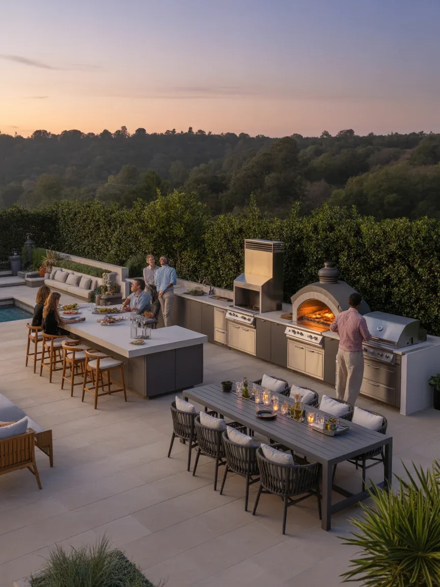 26 Outdoor Kitchen Design Ideas That Maximize Entertaining Space