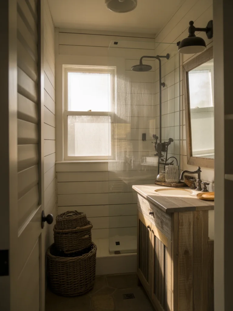 27 Small Farmhouse Bathroom Ideas That Feel Fresh and Surprisingly Stylish
