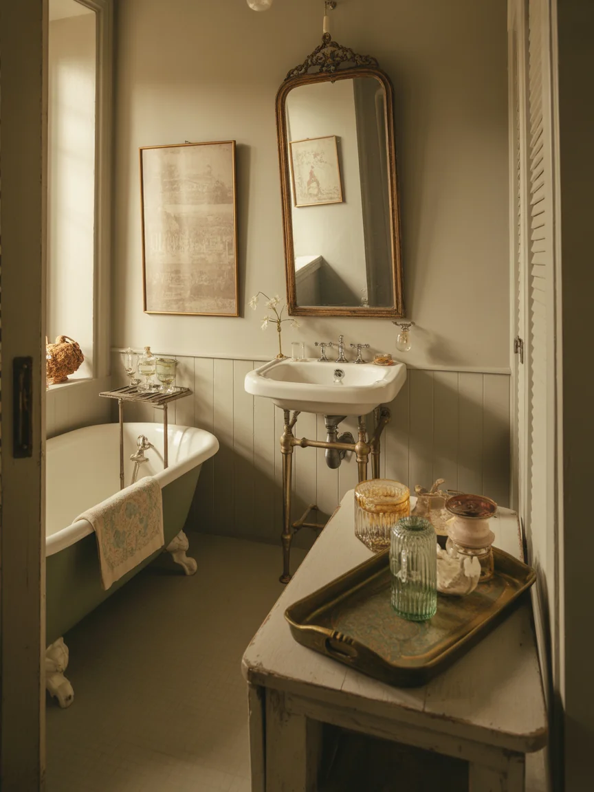 9. Vintage Charm With Thrifted Finds