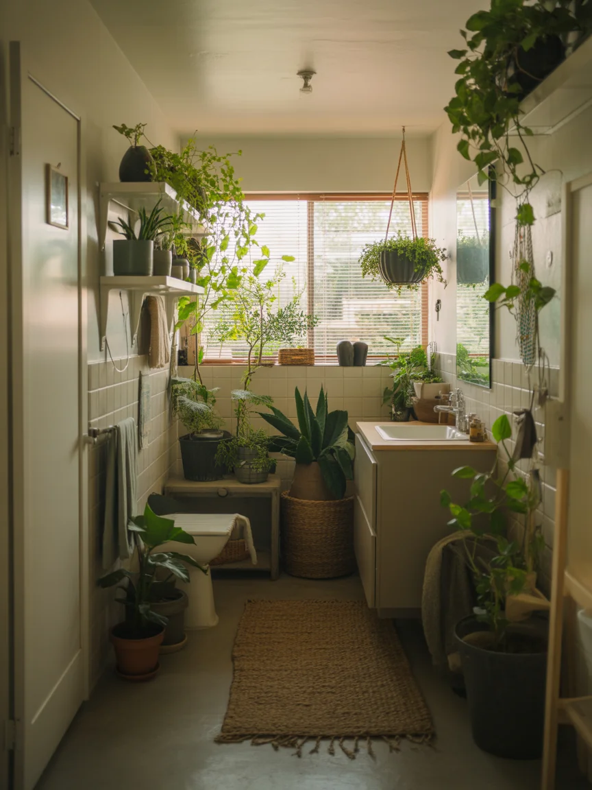 8. Green Plant-Filled Oasis