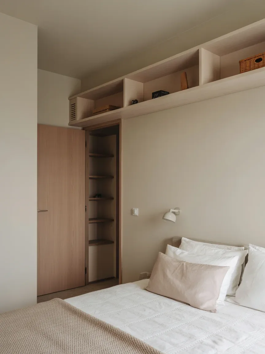 17. Above-Door Shelf Storage 17. Above-Door Shelf Storage